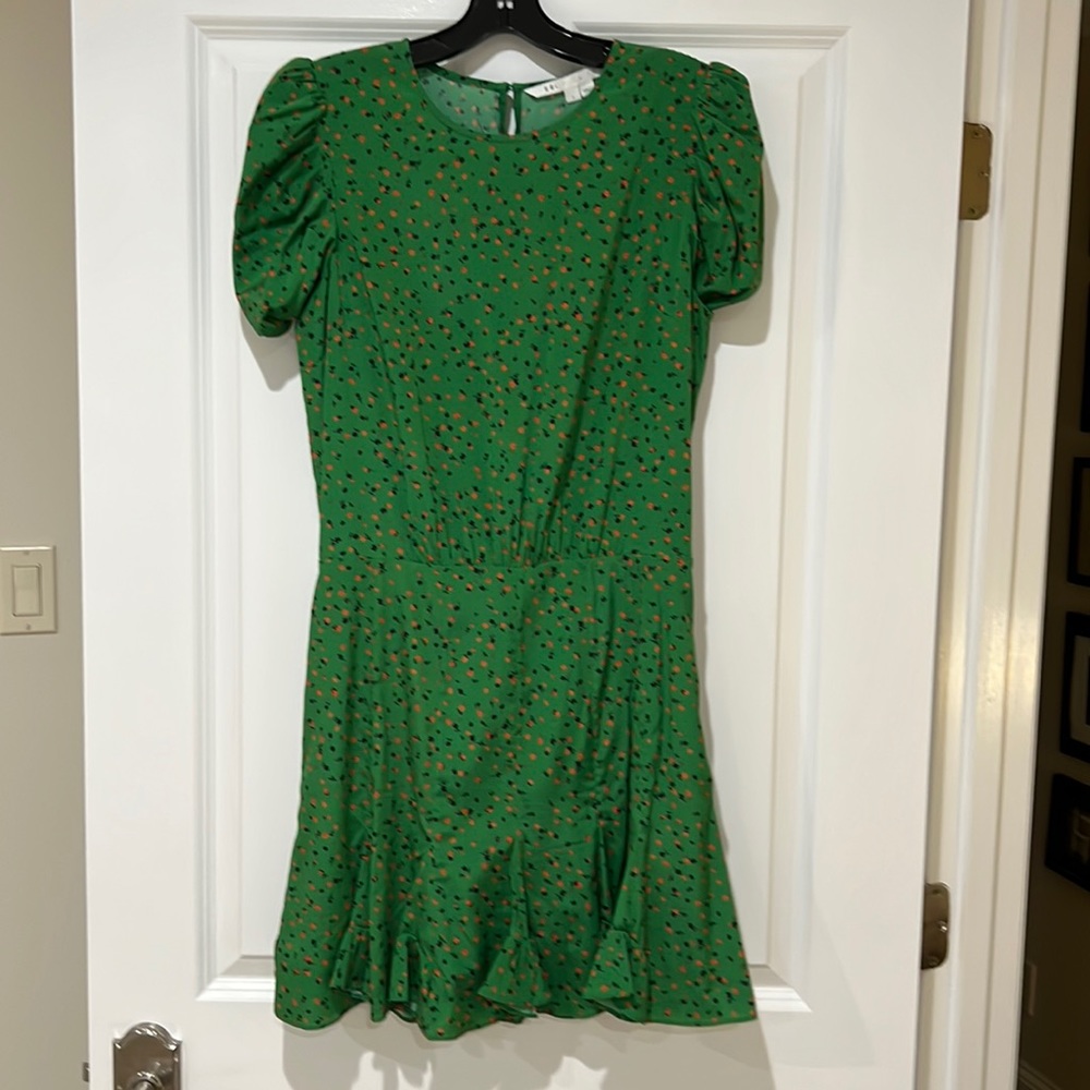 Veronica Beard green flip dress size 4